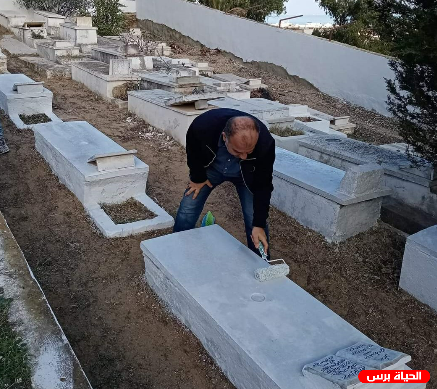 فتح تنهي ترميم مقبرة شهداء حمام الشط في تونس
